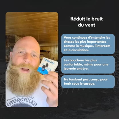 Bouchons d'oreilles RevUp™